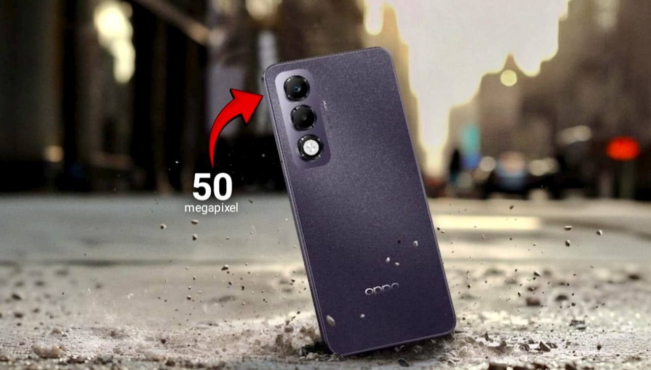 Oppo K13x 5G smartphone with 50MP camera dropped on street