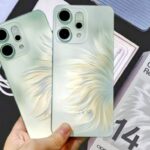 Oppo Reno 14 and Reno 14 Pro in Iridescent Mermaid design with retail box