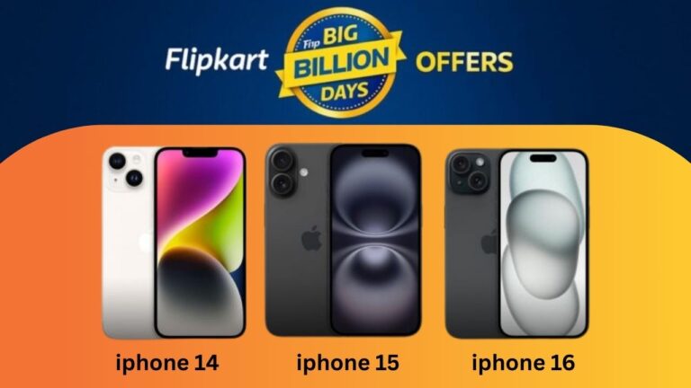 Flipkart Big Billion Days Sale 2025 iphone 14 iphone 15 iphone 16