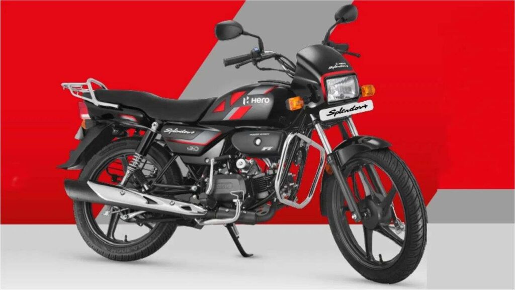 Hero Splendor Plus GST Cut