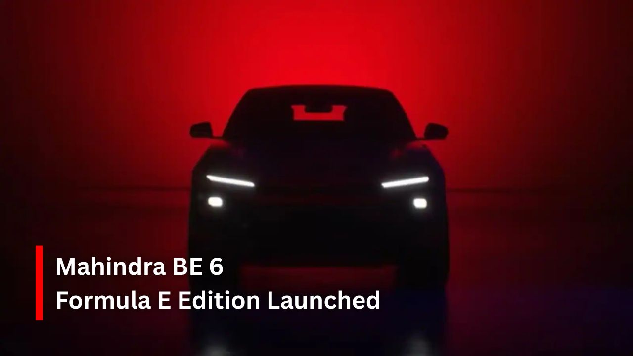 Mahindra BE 6 Formula E Edition