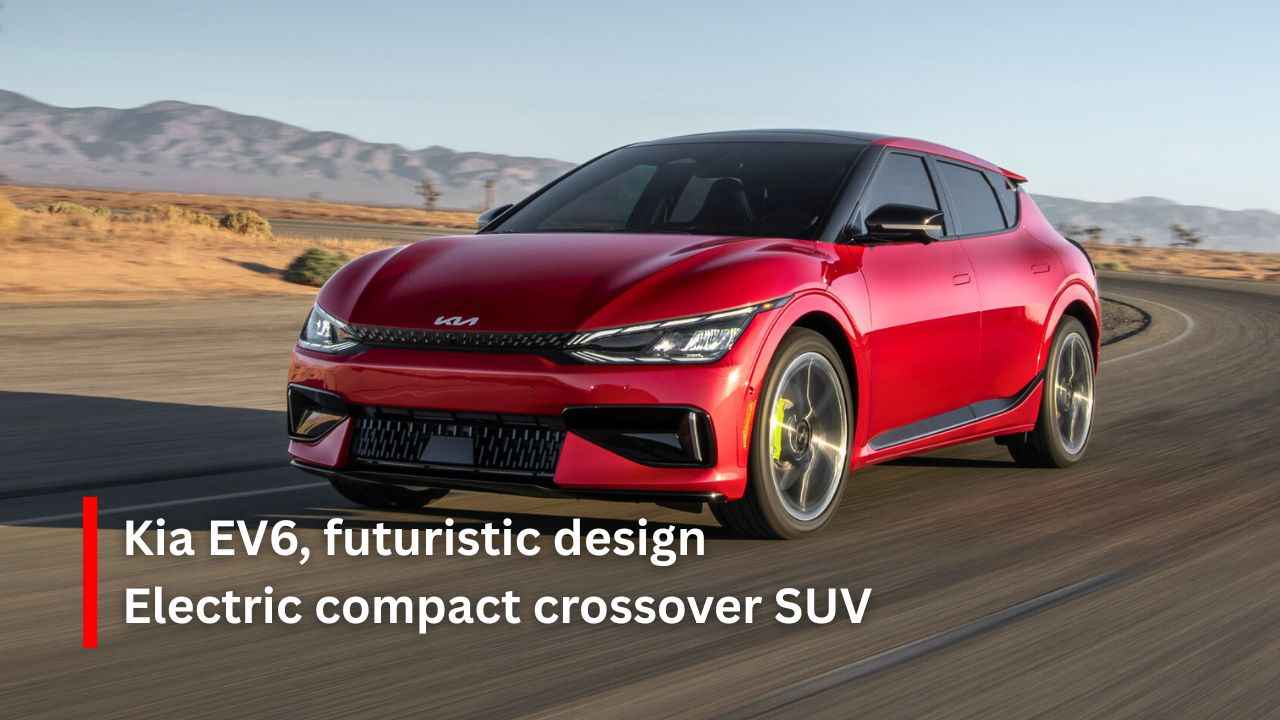 Kia EV6 premium electric car with futuristic design in India