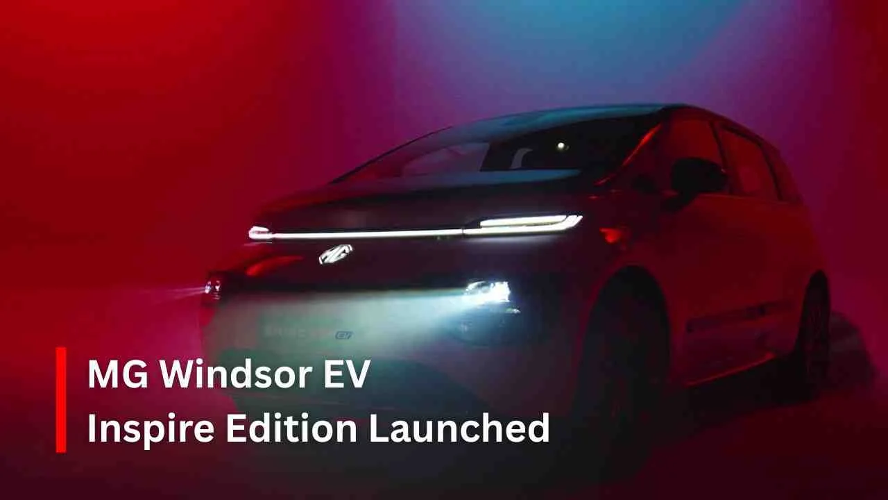 MG Windsor EV Inspire Edition